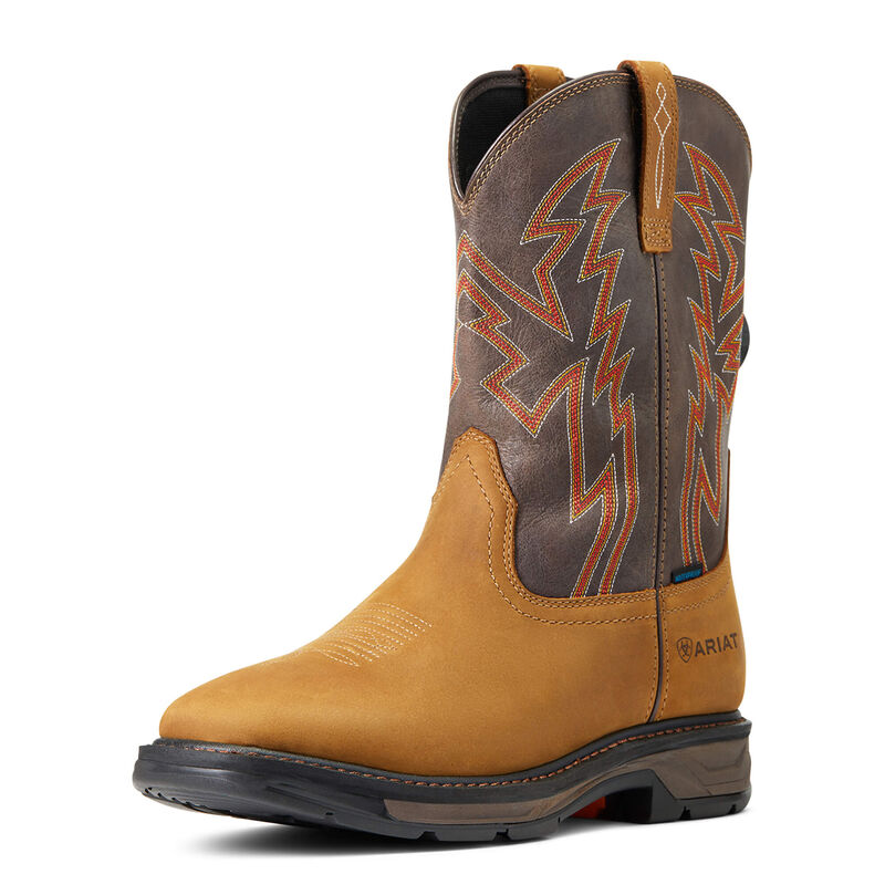 Ariat Workhog Xt Boa Waterproof - Miesten Ruskea Työsaappaat ( XTCGIS-295 )